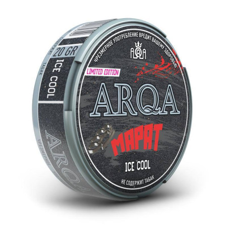 Заказать Снюс ARQA СЛОВО ПАЦАНА Ice Cool - МАРАТ – оптовая цена для каждого клиента
