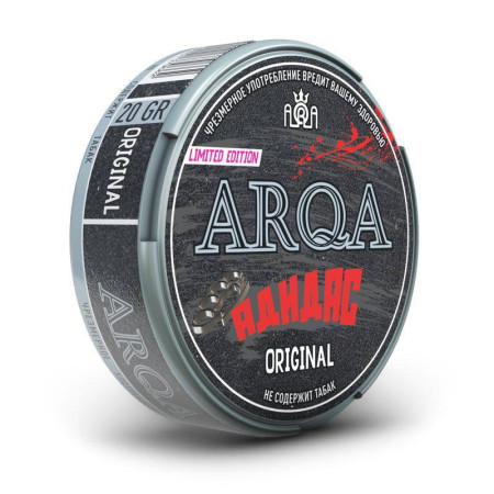 Заказать Снюс ARQA СЛОВО ПАЦАНА Original mint - АДИДАС – оптовая цена для каждого клиента