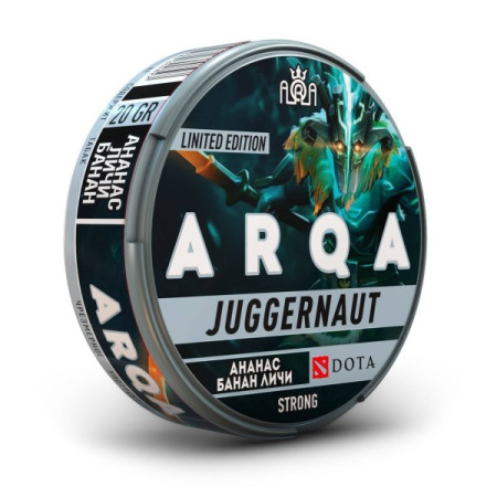 Заказать Снюс ARQA DOTA JUGGERNAUT – оптовая цена для каждого клиента