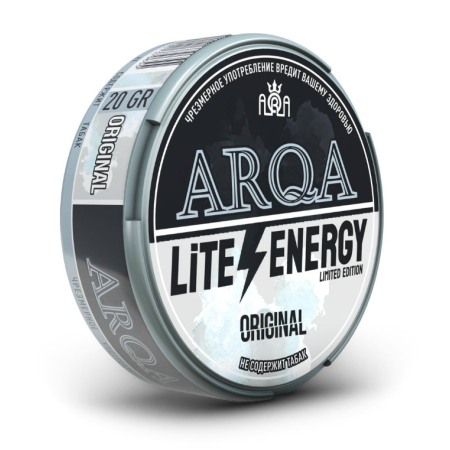 Заказать Снюс ARQA Lite Energy Original – оптовая цена для каждого клиента