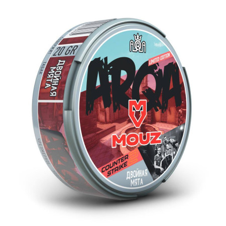 Заказать Снюс ARQA CS:GO MOUZ - Двойная мята – оптовая цена для каждого клиента