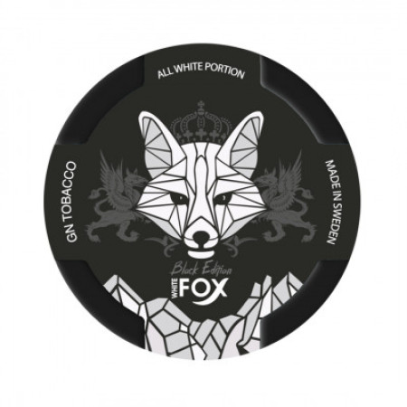 Заказать Снюс White FOX Black – оптовая цена для каждого клиента