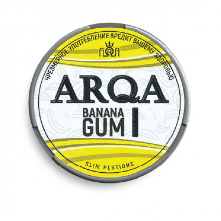 Заказать Снюс ARQA Banana Gum – оптовая цена для каждого клиента