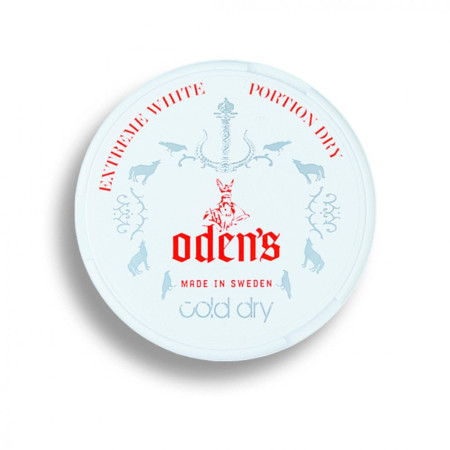Заказать Снюс Odens Cold Dry 16g – оптовая цена для каждого клиента