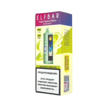 ELFBAR 25000 PLANET Грейпфрут зеленый чай