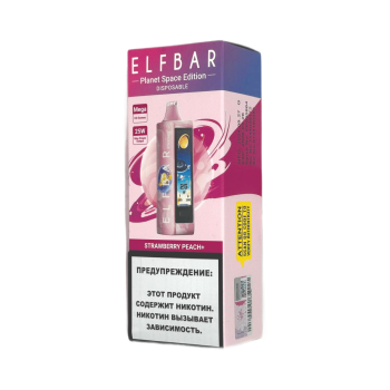 ELFBAR 25000 PLANET Клубника персик