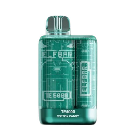 Заказать Электронные сигареты ELFBAR 5000 TE Сахарная вата – оптовая цена для каждого клиента