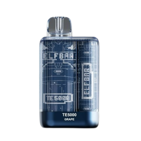 Заказать Электронные сигареты ELFBAR 5000 TE Виноград – оптовая цена для каждого клиента