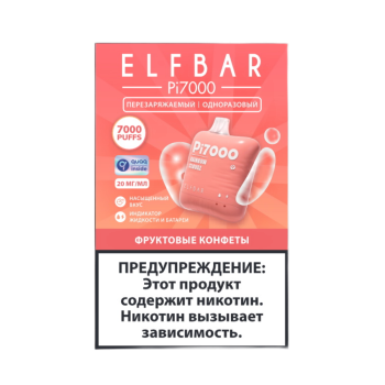 ELFBAR 7000 Pi Фруктовые конфеты