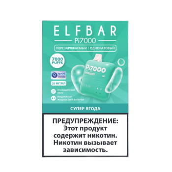 ELFBAR 7000 Pi Супер ягода