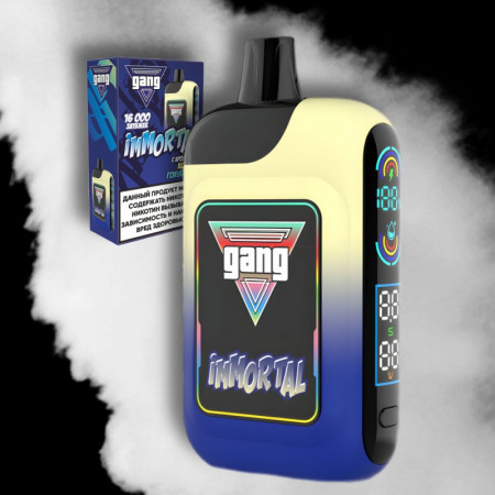 Заказать Электронные сигареты GANG IMMORTAL 16000 Кола с Голубикой – оптовая цена для каждого клиента