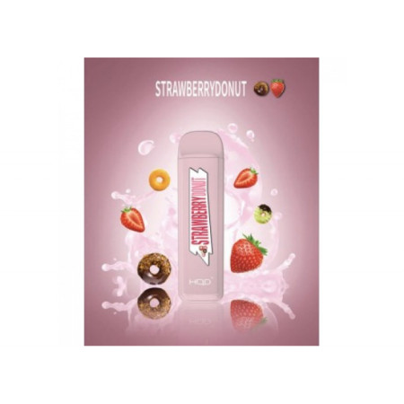 Заказать Электронные сигареты HQD Mega Strawberry Donut (Клубничный пончик) – оптовая цена для каждого клиента