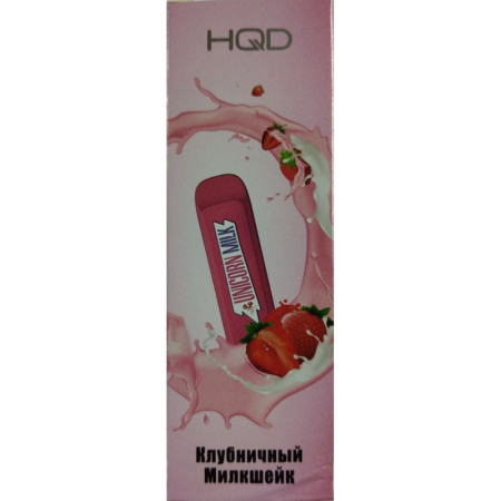 Заказать Электронные сигареты HQD Mega Клубничный милкшейк – оптовая цена для каждого клиента