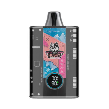 Заказать Электронные сигареты HUSKY CYBER PRO RED DRAGON (Драгонфрут, Клубника, Малина, Лёд) – оптовая цена для каждого клиента