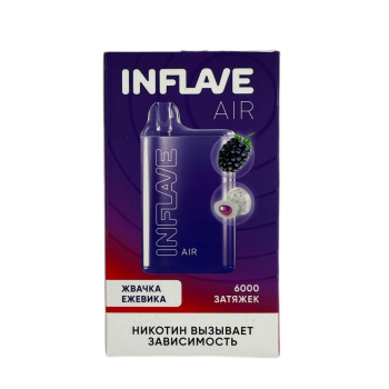INFLAVE AIR 6000 Жвачка ежевика