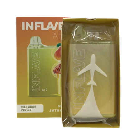 Заказать Электронные сигареты INFLAVE AIR 6000 Медовая груша – оптовая цена для каждого клиента