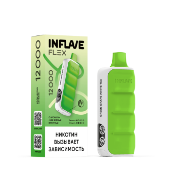 INFLAVE FLEX 12000 Чай зеленый виноград