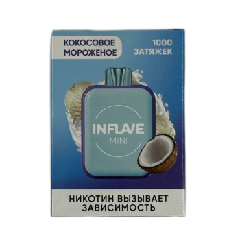 INFLAVE MINI 1000 Кокосовое мороженое