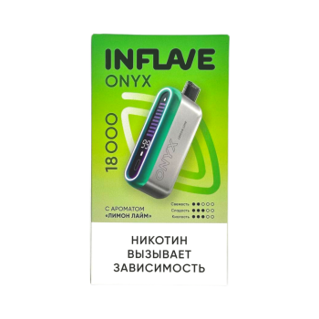 INFLAVE ONYX 18000 Лимон лайм