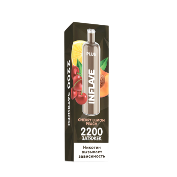 INFLAVE PLUS 2200 Вишня персик лимон