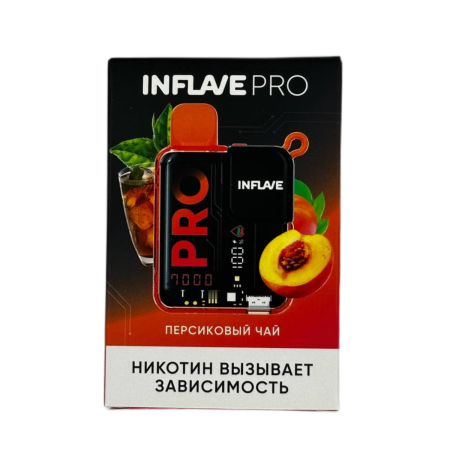 Заказать Электронные сигареты INFLAVE PRO 7000 Персиковый чай – оптовая цена для каждого клиента