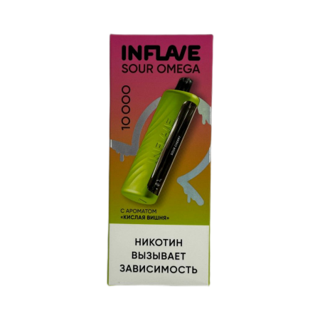 Заказать Электронные сигареты INFLAVE SOUR OMEGA 10000 Кислая вишня – оптовая цена для каждого клиента
