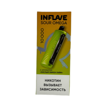 INFLAVE SOUR OMEGA 10000 Кислый лимон лайм