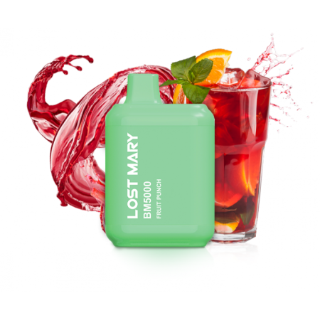 Заказать Электронные сигареты Lost Mary BM5000 Fruit Punch (Фруктовый сок) – оптовая цена для каждого клиента