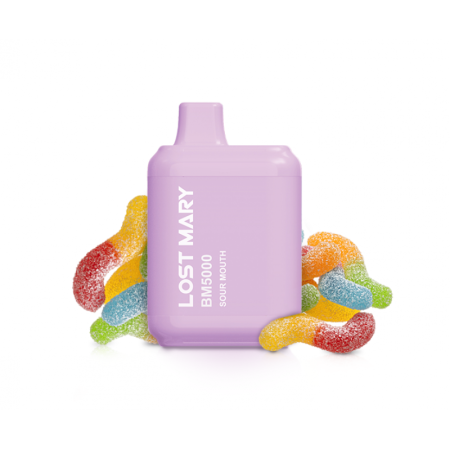 Заказать Электронные сигареты Lost Mary BM5000 Sour Mouth (Кислый взрыв) – оптовая цена для каждого клиента