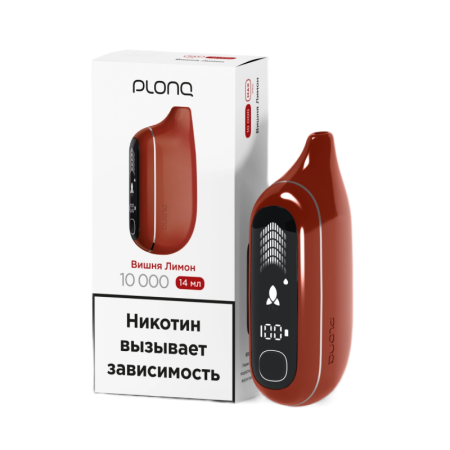 Заказать Электронные сигареты PLONQ MAX PRO 10000 Вишня, Лимон – оптовая цена для каждого клиента