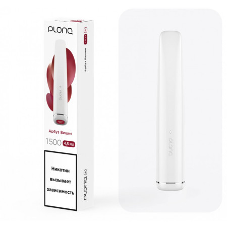 Заказать Электронные сигареты Plonq Plus 1500 Арбуз, Вишня – оптовая цена для каждого клиента