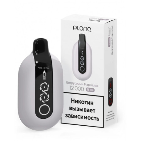 Заказать Электронные сигареты PLONQ ULTRA 12000 Цитрусовый Мармелад – оптовая цена для каждого клиента