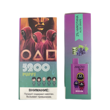 R AND M Squid Box 5200 Алоэ виноград