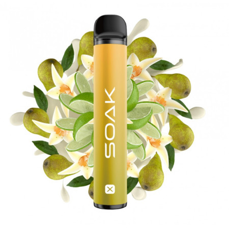 Заказать Электронные сигареты SOAK X Ванильная груша с лаймом – оптовая цена для каждого клиента