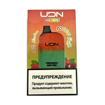 UDN BAR 10000 Гранат, Ягода, Мята