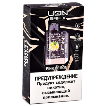 UDN BAR X III 7000 Розовый Лимонад